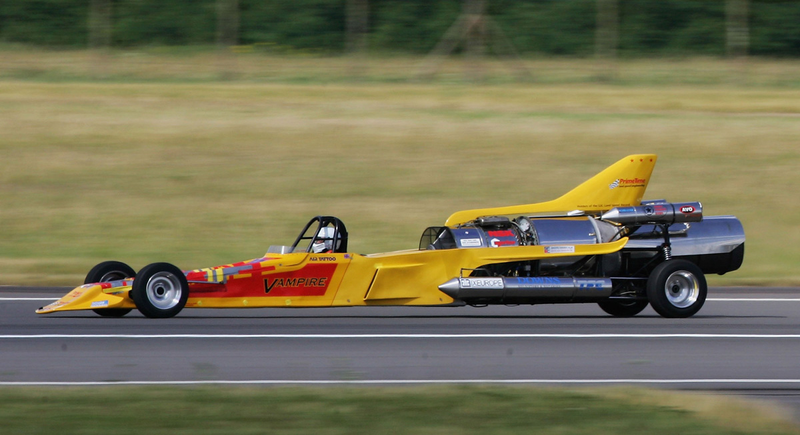 Illustration for article titled The Blazing Fast Evolution of Land Speed Record Cars